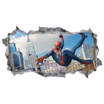 Vinilos de pared 3d spider man